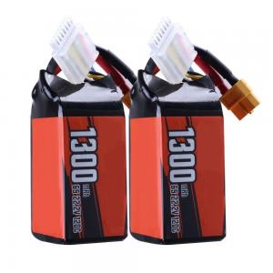 6S Lipo Battery 1300mAh 22.2V 120C with XT60 Plug