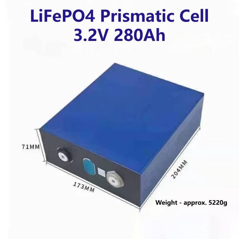 3.2V 280ah LiFePO4 Battery Cell