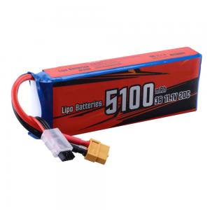 Lipo Battery 11.1V 5100mAh 20C XT60