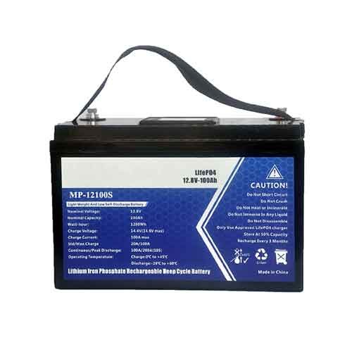 12.8V/25.6V/51.2V 50AH-400AH LiFePO4 Battery with LCD Screen